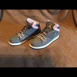 Pink and Grey Jordan’s